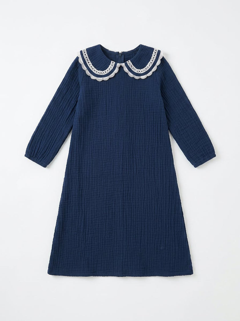 Girls Muslin Dress