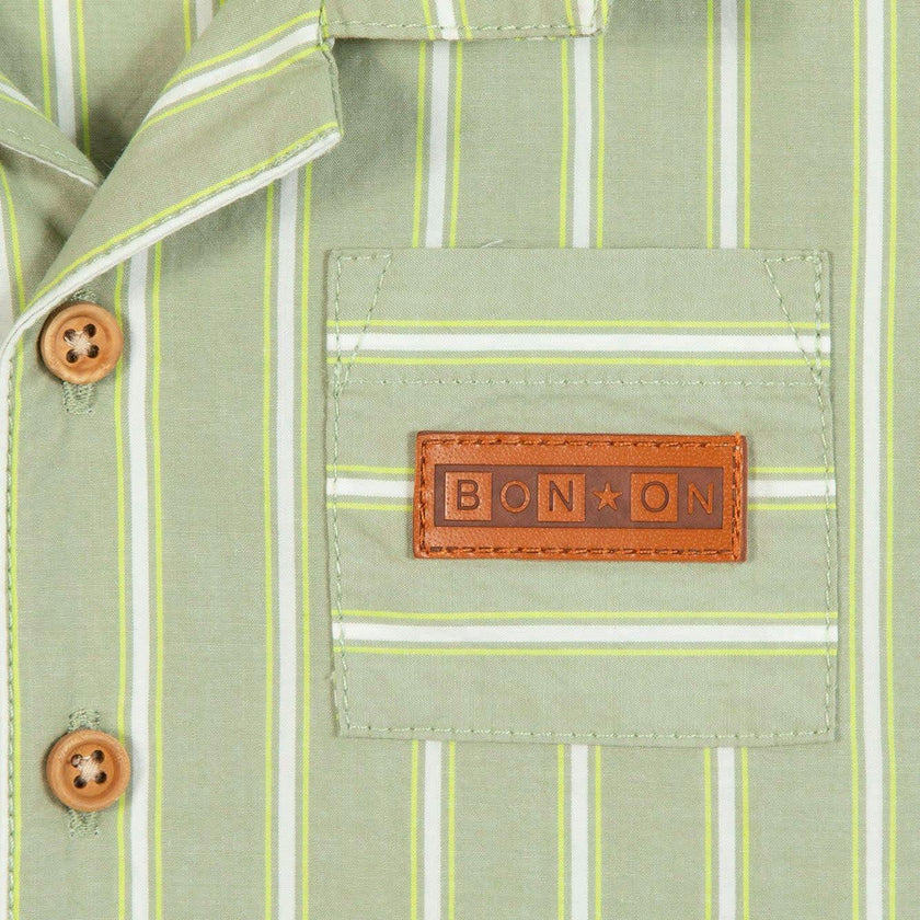 BONTON Dolce Striped Baby Shirt