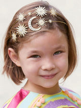 Moon & Stars Gold Tiara