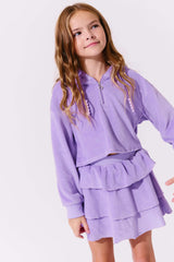 Happy Velour Set Hot Pink