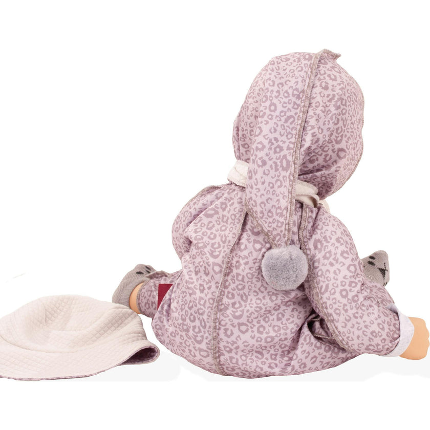 Gotz Cookie “Grey Cats” Baby Doll – 19" Soft‑Body Vinyl Baby with Sleeping Eyes