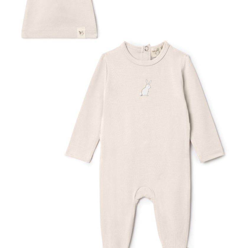 Print Onesie Dark Almond