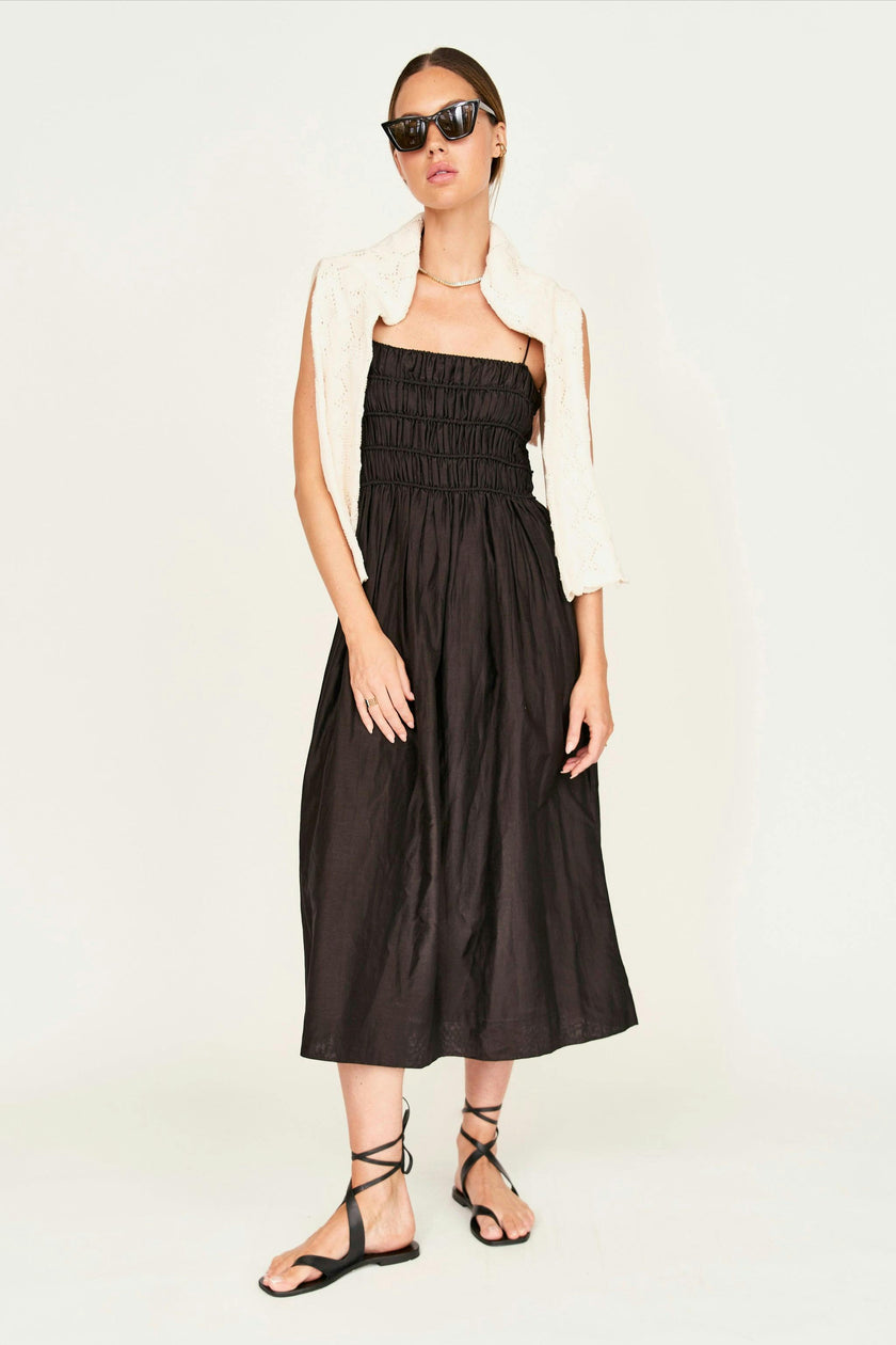 Puglia Dress in Black