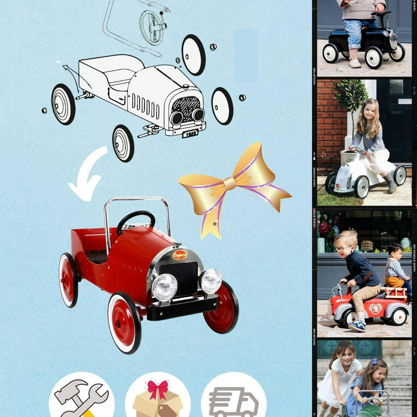 Ride-On SPEEDSTER PLANE Silver