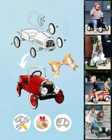 Ride-On SPEEDSTER PLANE Silver