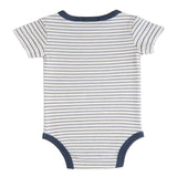 Navy Striped Modal Bodysuit