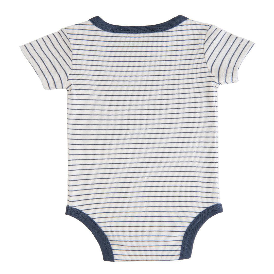 Navy Striped Modal Bodysuit