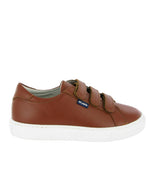 3 Straps Sneakers - cuoio smooth