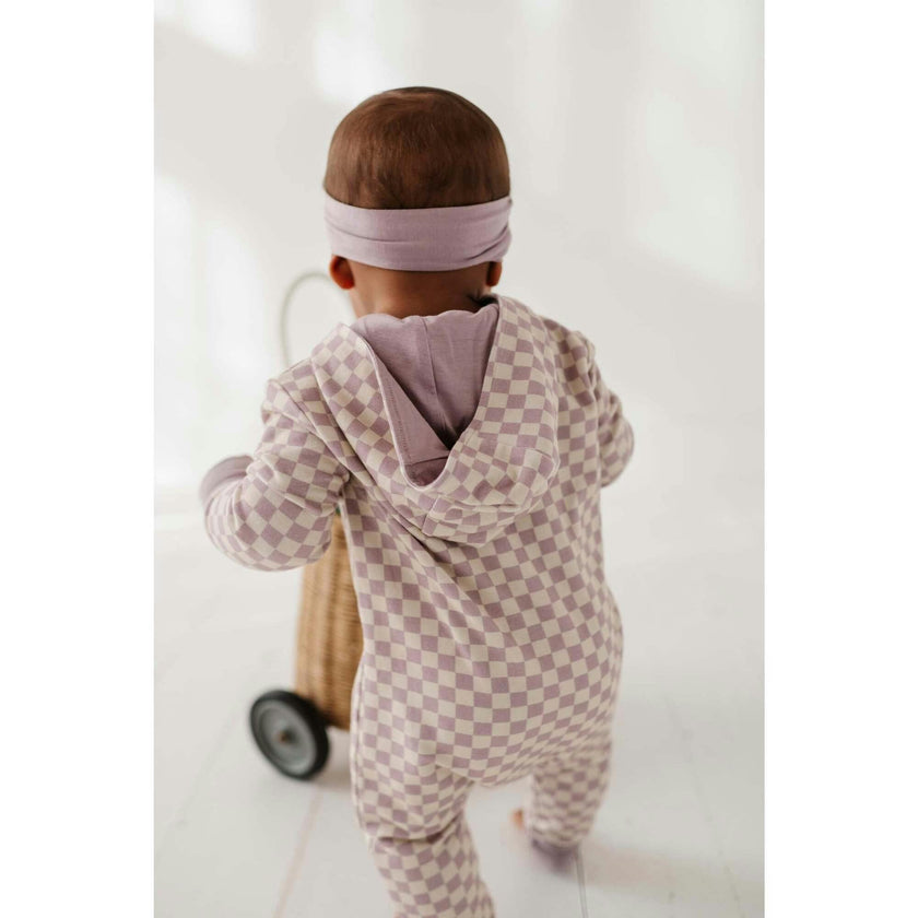 Baby Boy Terry Zip Romper