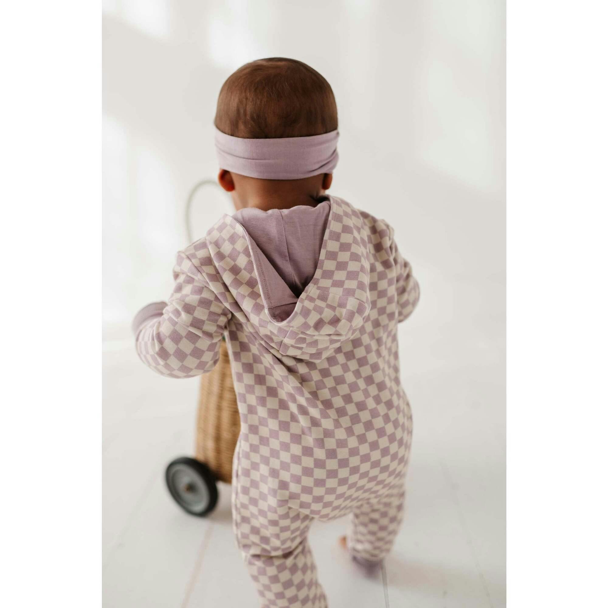 Baby Boy Terry Zip Romper