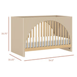 Babyletto Moab 3-in-1 Convertible Crib