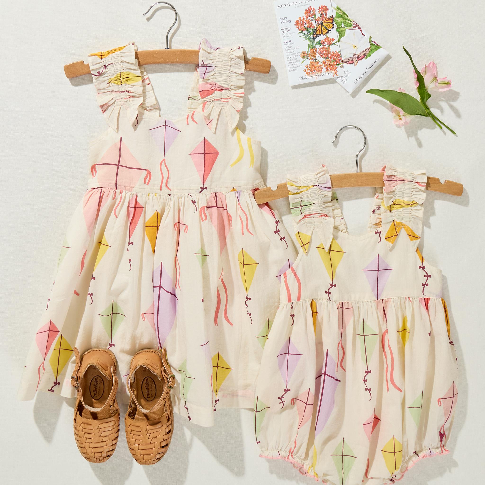 Girls Via Dress - Flying Kites