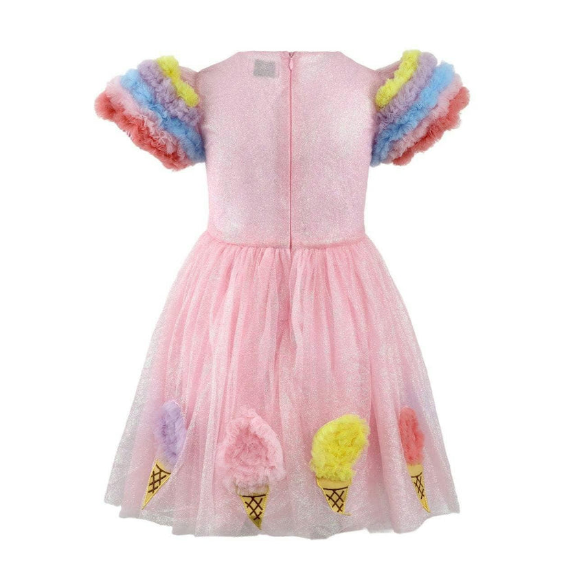 Ice Cream Shimmer Tulle Dress