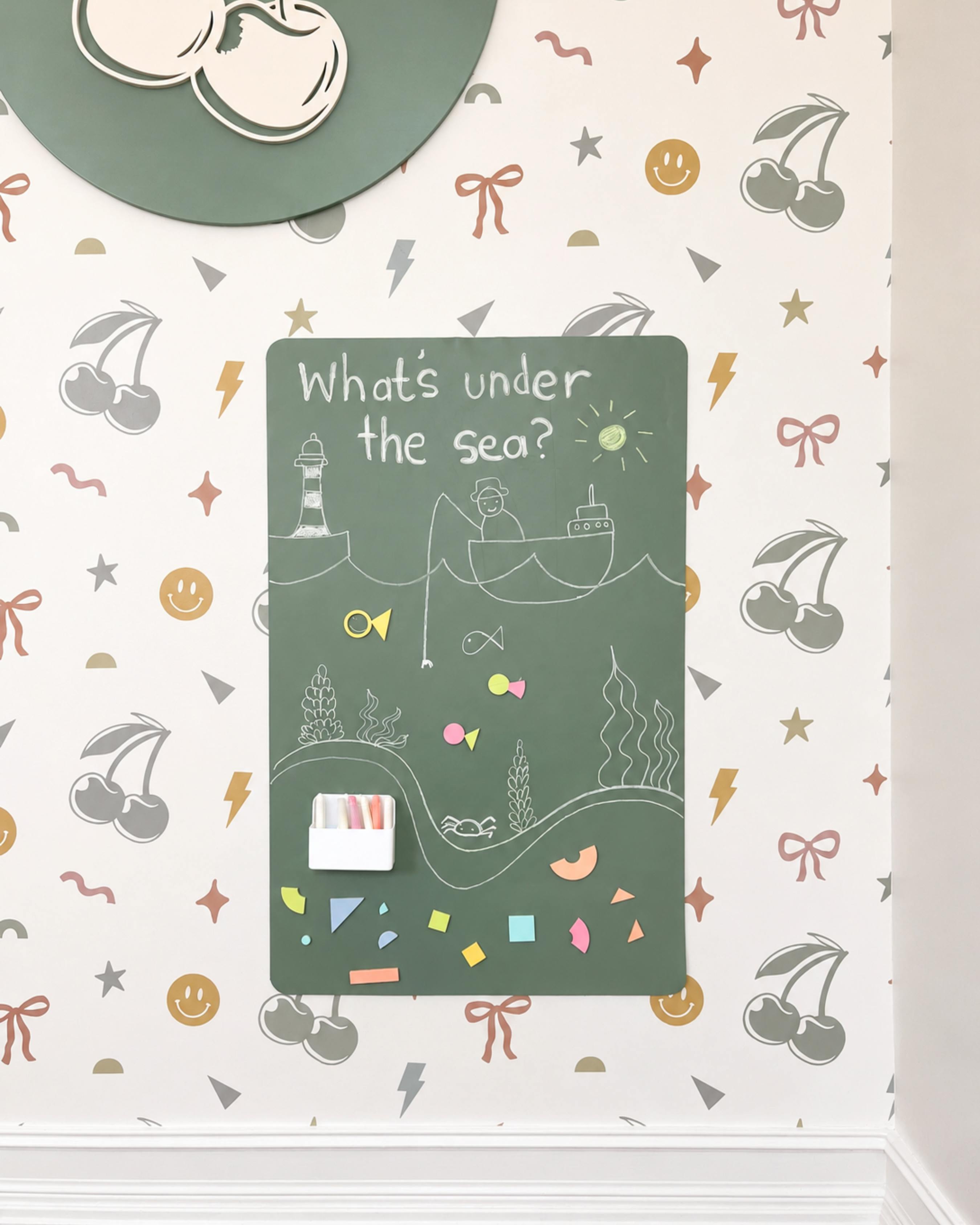 Magic Playwall - Rectangle Magnetic Wall Decal for Kids