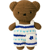 Boris in his handmade Delft Blue Overall