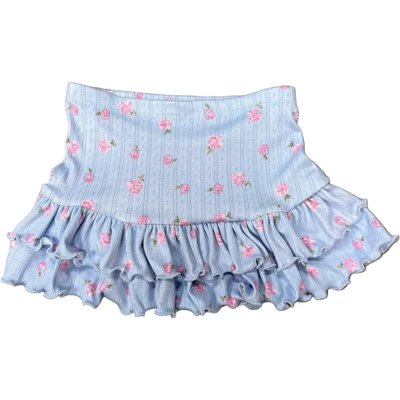 Girls Ruffle Skirt, Florals