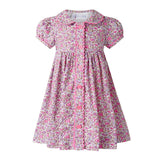 Floral Button Front Dress and Bloomers