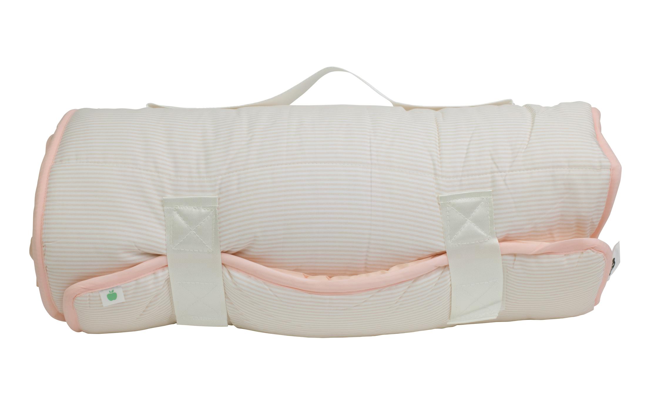 The Nap Mat in Pink Stripe