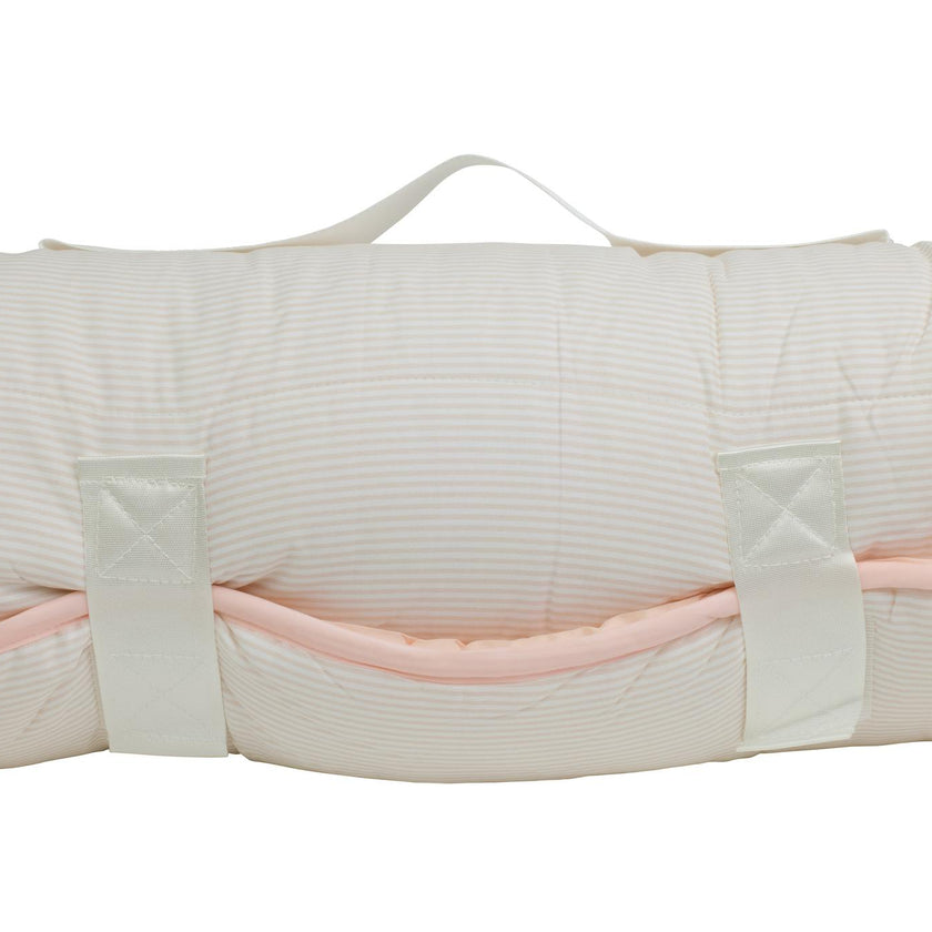 The Nap Mat in Pink Stripe