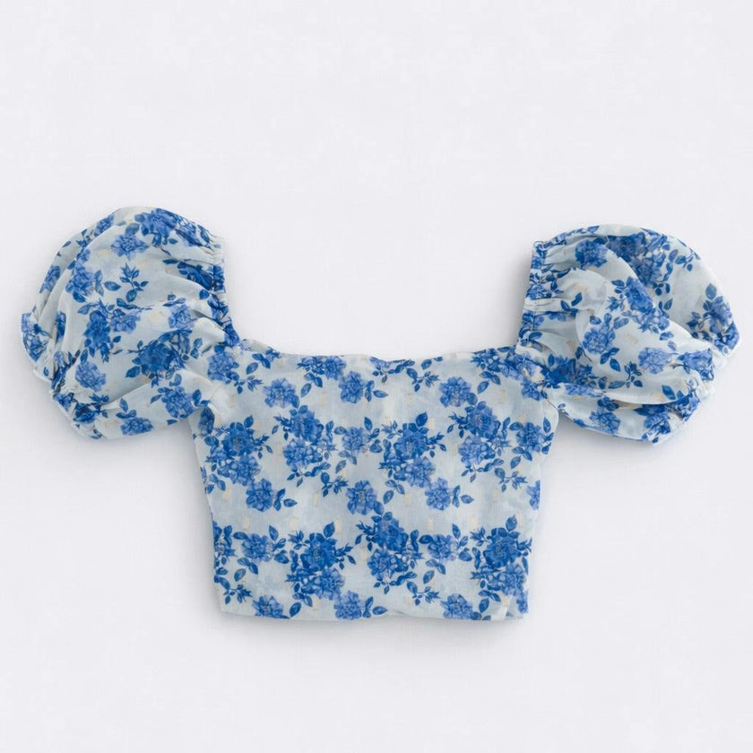 Coco Top in Blue Reverie