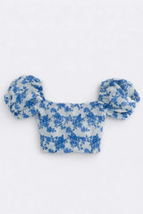 Coco Top in Blue Reverie