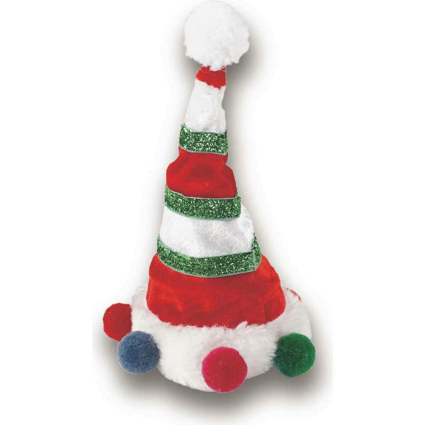 CHRISTMAS HAT - RAINBOW POM POM, Multi