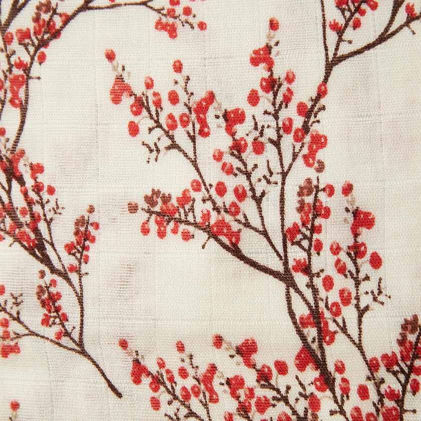 Winterberry Contour Four Layer Burp Cloth