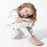 Winter Forest Animals Bamboo Kids Pajamas
