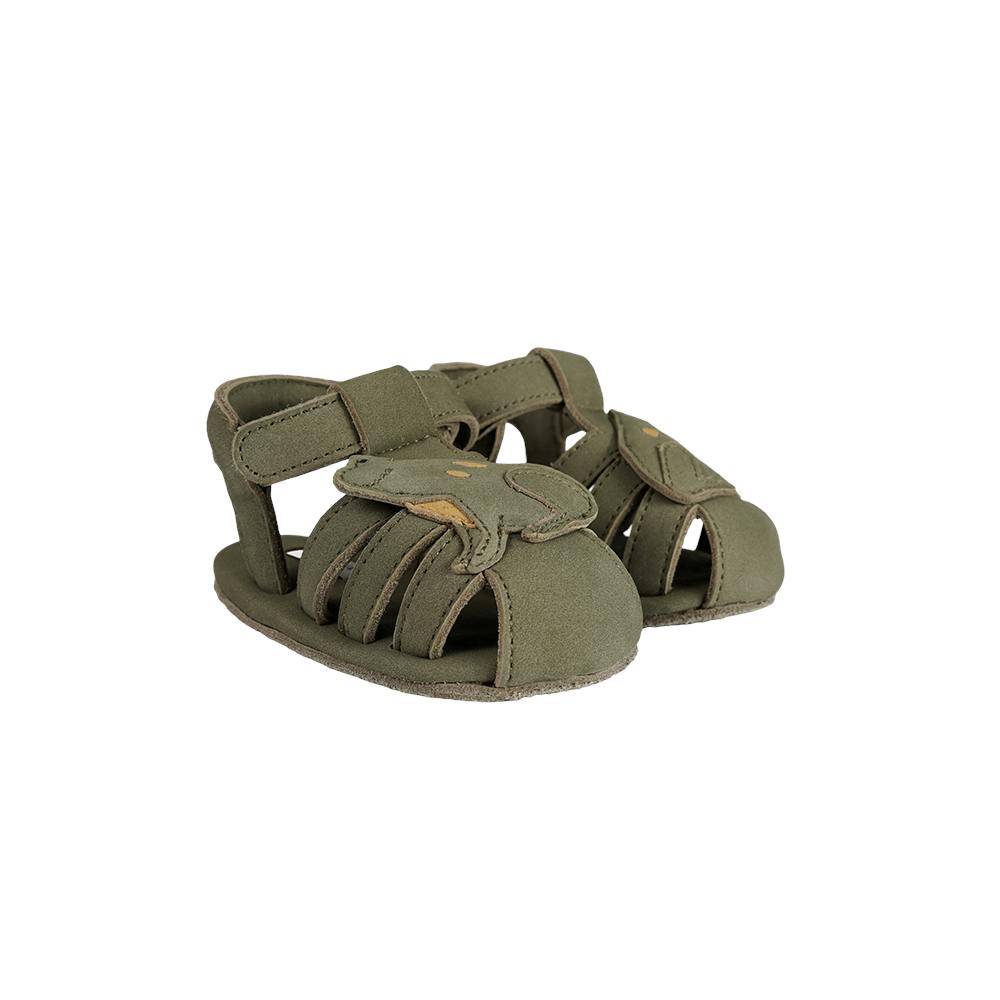 Dunio Sandals | Frog | Stone Nubuck