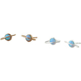 Saturn Stud Earrings