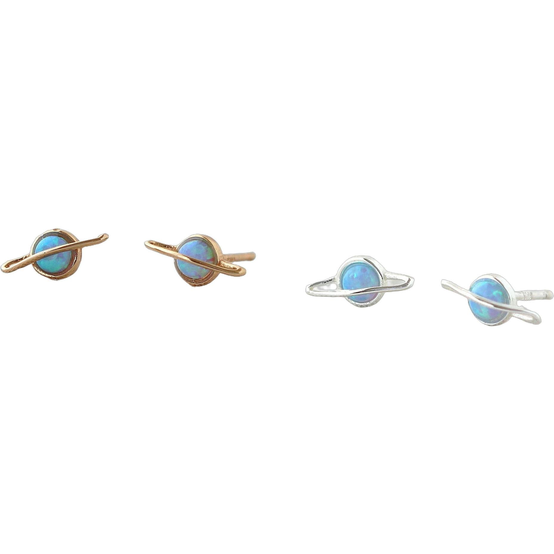 Saturn Stud Earrings