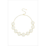 Enamel Ripple Necklace