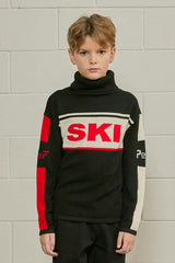 Alpine Ski Sweater in Wool Blend