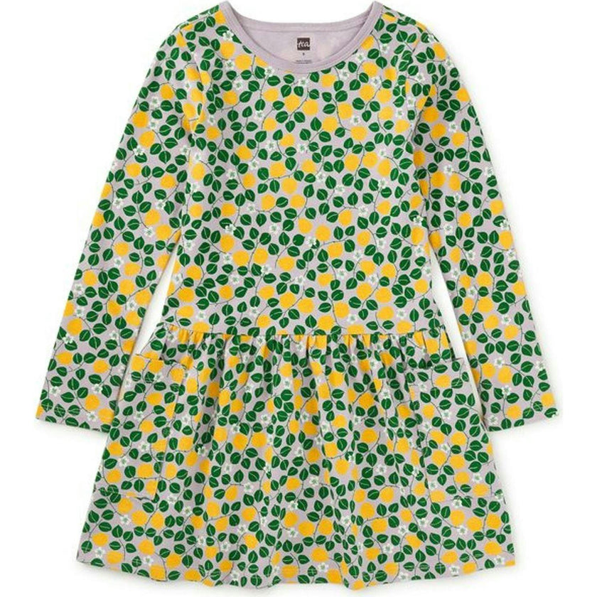 Long Sleeve Pocket Dress, Multi