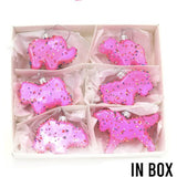Frosted Circus Animal Cookie Ornaments
