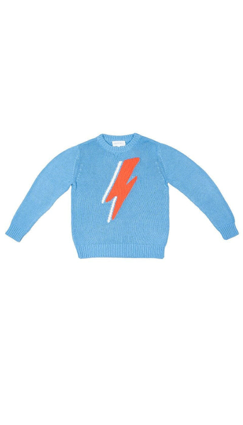 Lightning Bolt Jumper | Azure