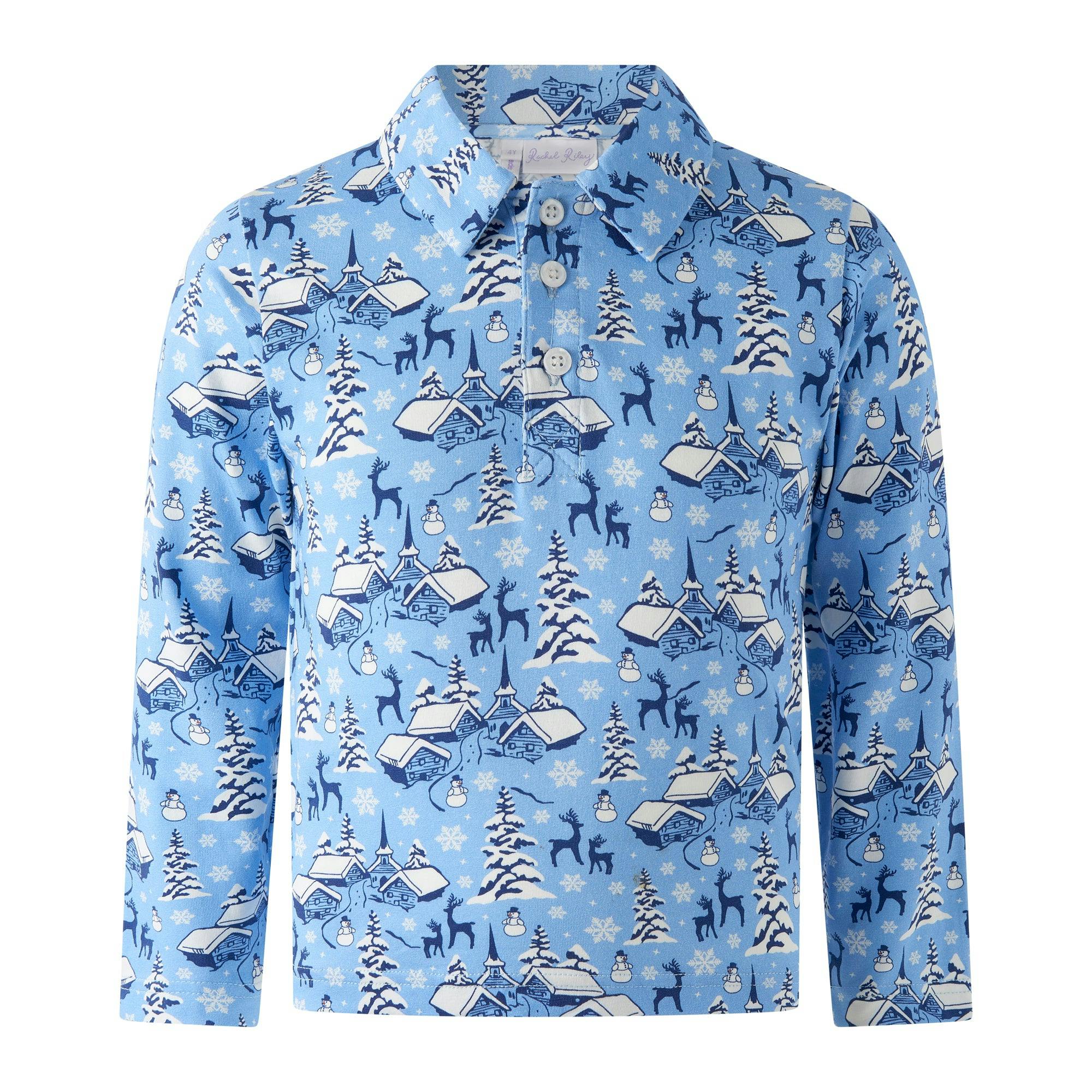 Snow Chalet Jersey Polo