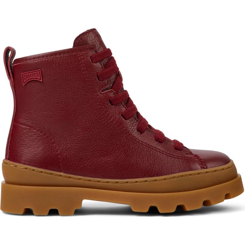 Brutus Ankle Boots, Burgundy
