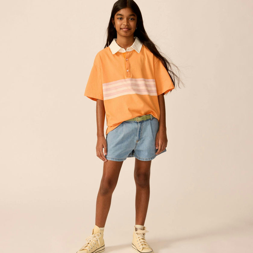 Slouchy Denim Shorts