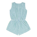 girls tamarin stripe french terry romper