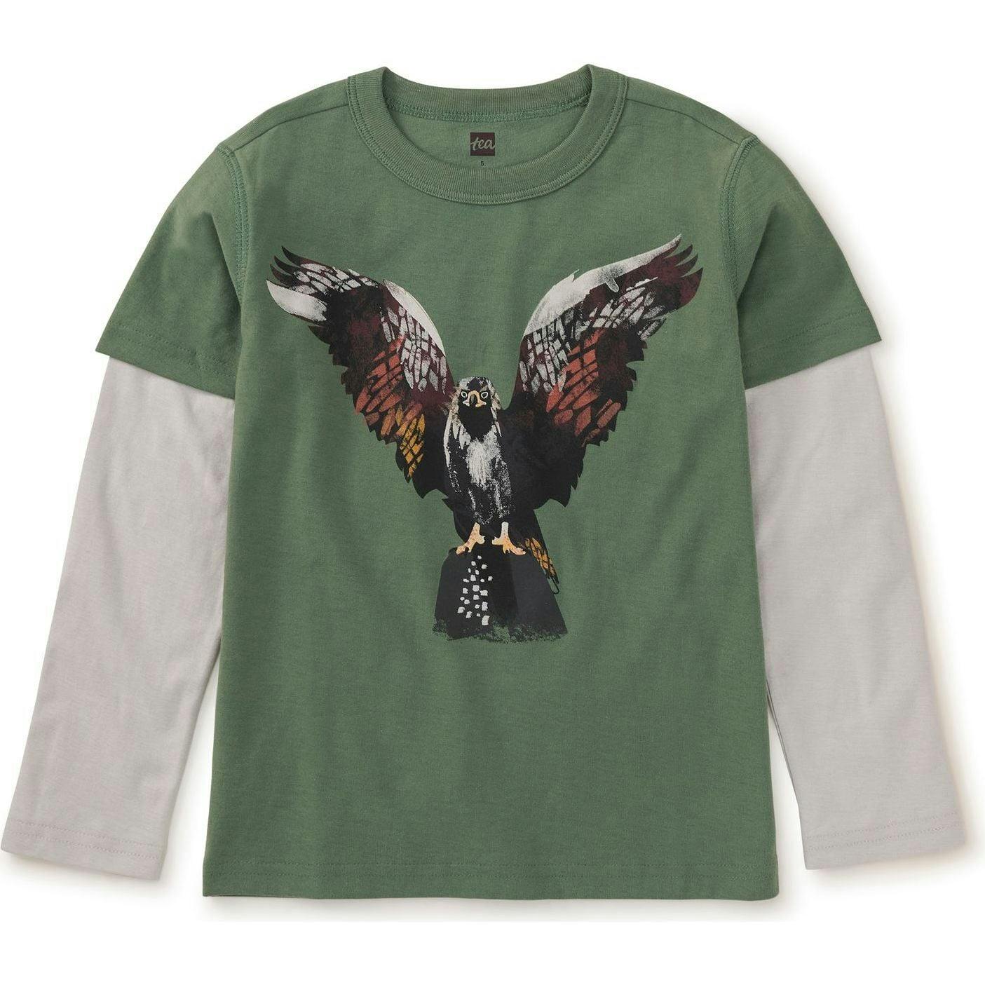 V for Vulture Layered Tee, Multi