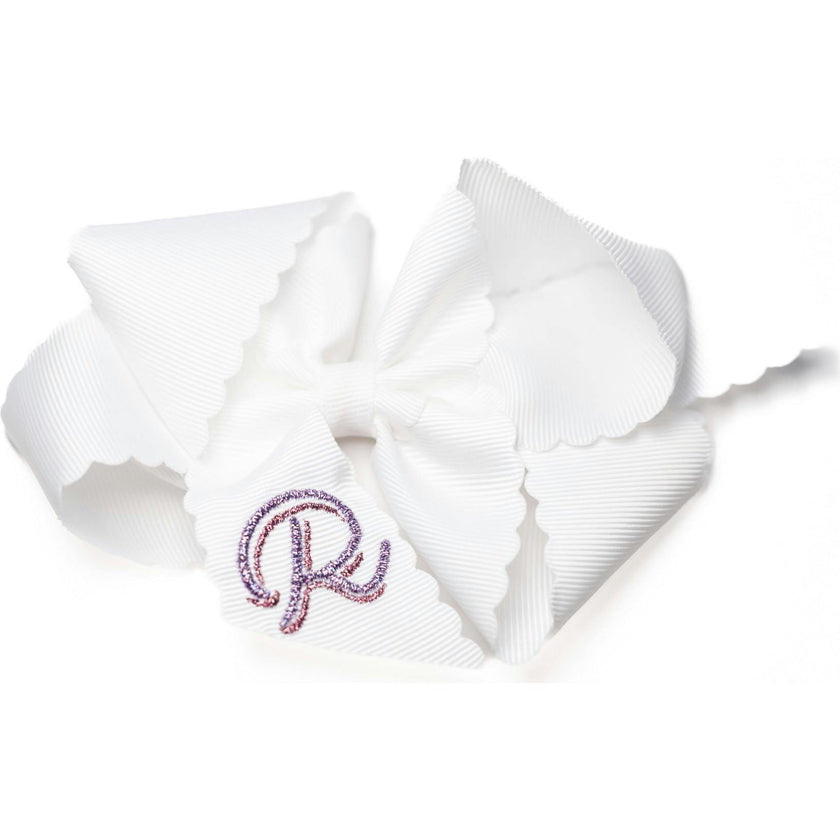 Personalized Embroidered Bow