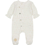 Spray of Cherries Footie Ivory
