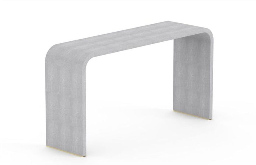 Shagreen Console, Dove