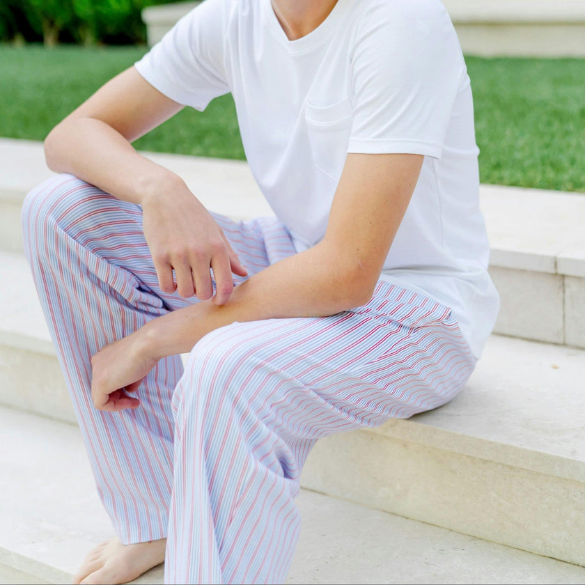 Brent Men's Hangout Pant - Liberty Stripe