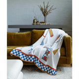 Shapes Knit Blanket