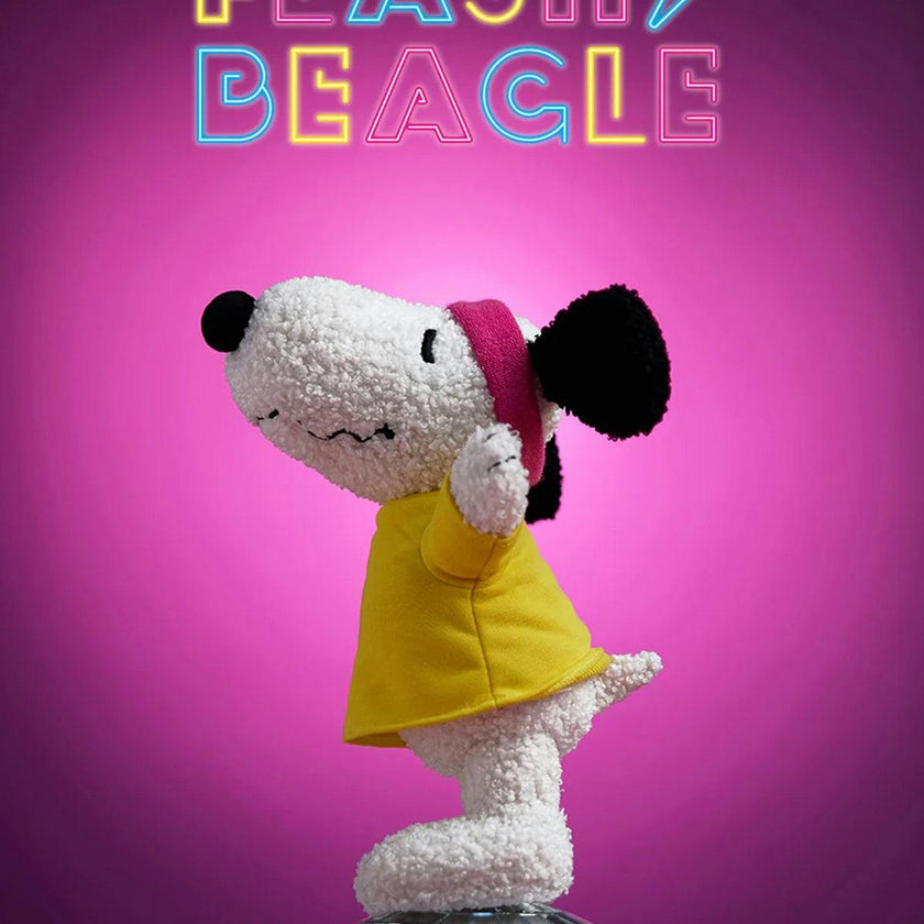 Plush Peanuts Snoopy Flashbeagle 9.5"