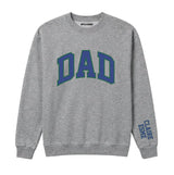 DAD Personalized Printed Sweatshirt, Gray