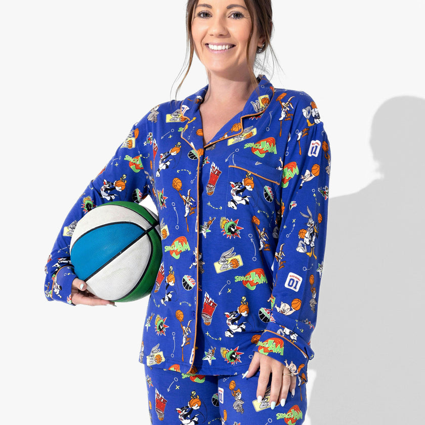Space Jam Bamboo Women's Pajama Set