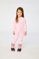One Piece Thermal Underwear Pale Pink